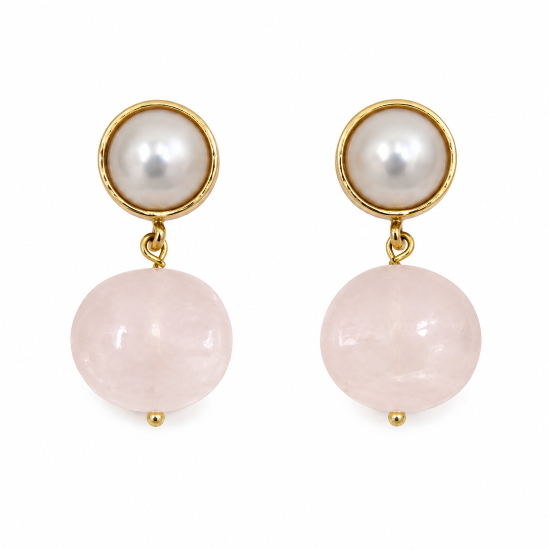 Rosé Earrings