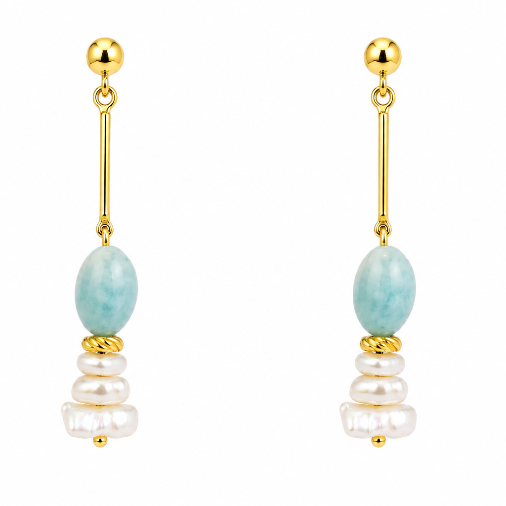 Amazonite Earrings